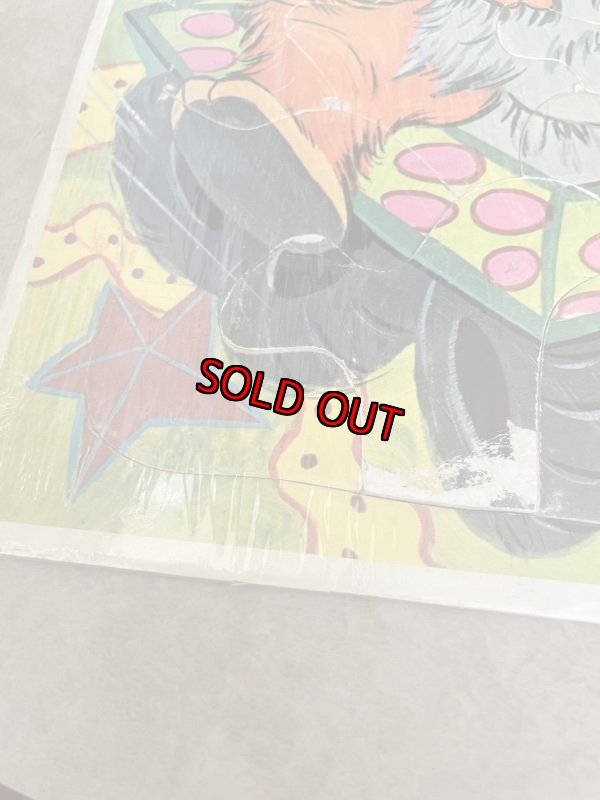 画像15: Hanna Barbera Banana Splits flame tray puzzle 1969 set of 2 / バナナスピリッツ フレーム 2枚セット  トレイパズル ハンナバーベラ (15)