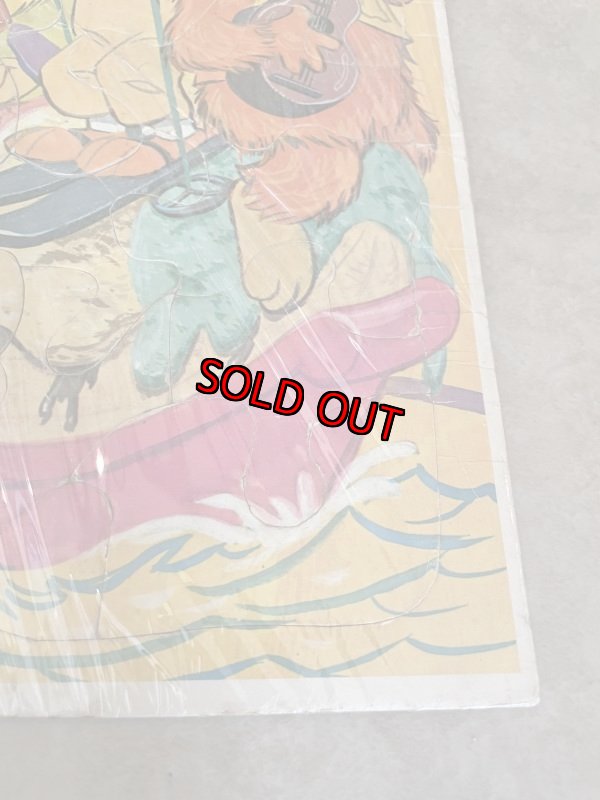 画像16: Hanna Barbera Banana Splits flame tray puzzle 1969 set of 2 / バナナスピリッツ フレーム 2枚セット  トレイパズル ハンナバーベラ (16)