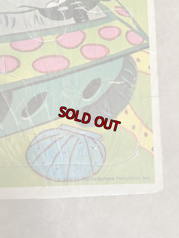 画像10: Hanna Barbera Banana Splits flame tray puzzle 1969 set of 2 / バナナスピリッツ フレーム 2枚セット  トレイパズル ハンナバーベラ (10)