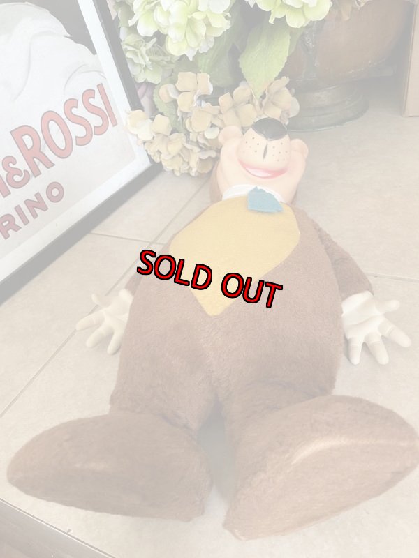 画像10: Hanna Barbera Yogi Bear Knickerbockers Rubber Face Plush Doll (C) / ハンナバーベラ　ヨギベア ニッカーボッカー ラバーフェイス＆ハンド、ぬいぐるみ　　 (10)