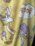 画像7: Looney Tunes Yellow Flat Fabric Sheet / ルーニーチューンズのイエロー、フラットシーツ (7)