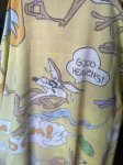画像4: Looney Tunes Yellow Flat Fabric Sheet / ルーニーチューンズのイエロー、フラットシーツ (4)