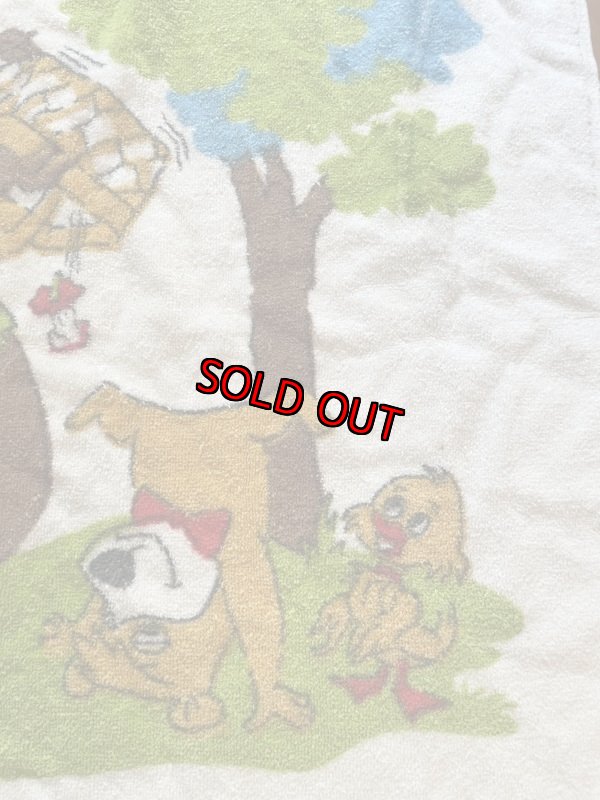 画像6: Hanna Barbera Yogi Bear Large Towel (D) / ハンナバーベラ　ヨギベア　タオル　ラージサイズ (6)