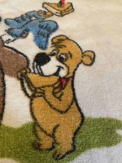 画像2: Hanna Barbera Yogi Bear Hand Towel (C) / ハンナバーベラ　ヨギベア　ハンドタオル　ミディアムサイズ