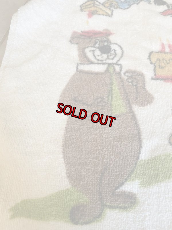 画像4: Hanna Barbera Yogi Bear Hand Towel (C) / ハンナバーベラ　ヨギベア　ハンドタオル　ミディアムサイズ (4)