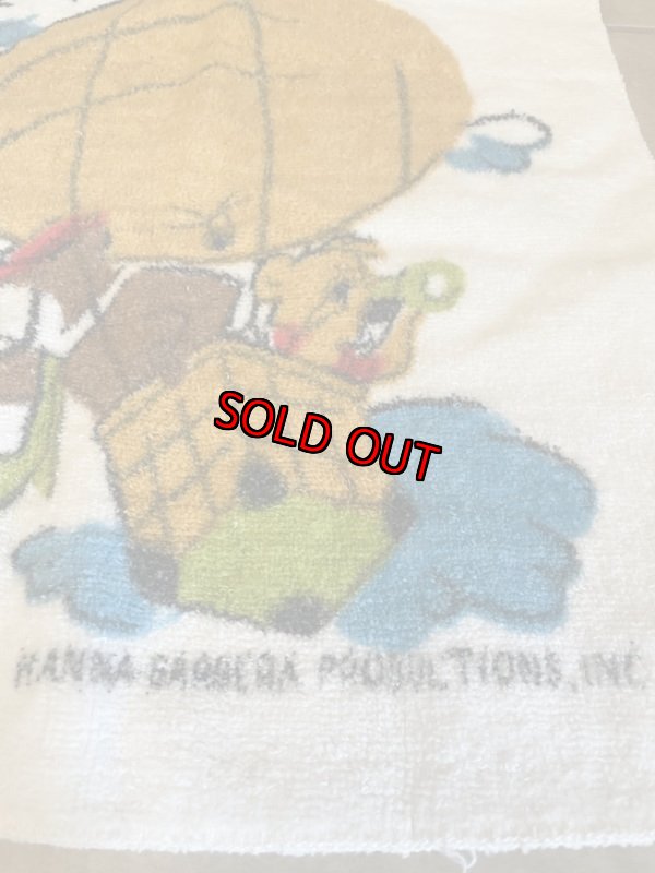 画像5: Hanna Barbera Yogi Bear Small Towels set of 2 (B) / ハンナバーベラ　ヨギベア　小さめウォシュタオル　2点セット (5)