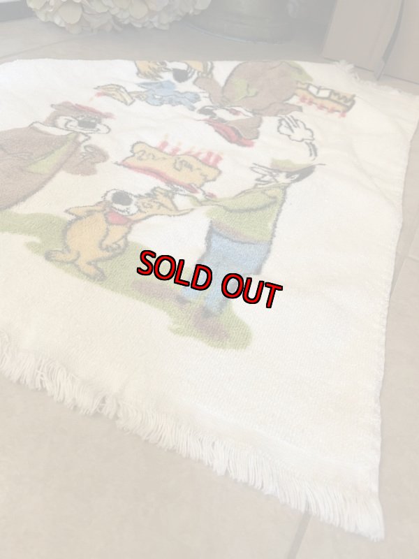 画像7: Hanna Barbera Yogi Bear Hand Towel (C) / ハンナバーベラ　ヨギベア　ハンドタオル　ミディアムサイズ (7)