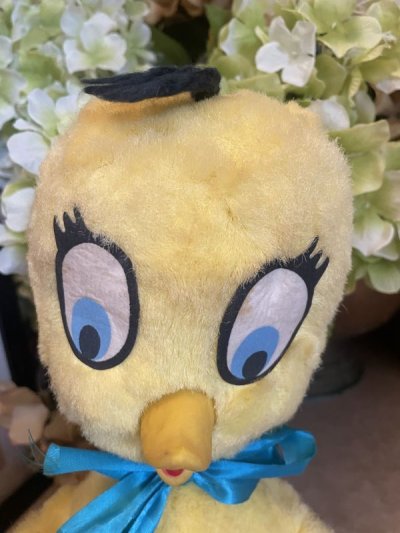 画像1: Looney Tunes Tweety Gund Plush Doll / ルーニーテューンズ トゥイーティー ガンド製 ぬいぐるみ