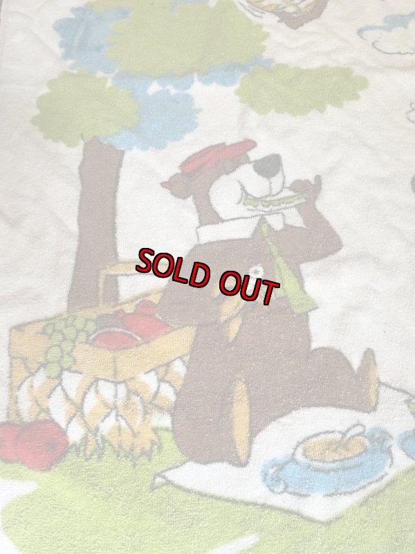 画像3: Hanna Barbera Yogi Bear Large Towel (D) / ハンナバーベラ　ヨギベア　タオル　ラージサイズ (3)