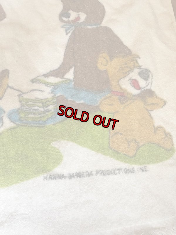 画像7: Hanna Barbera Yogi Bear Large Towel (D) / ハンナバーベラ　ヨギベア　タオル　ラージサイズ (7)