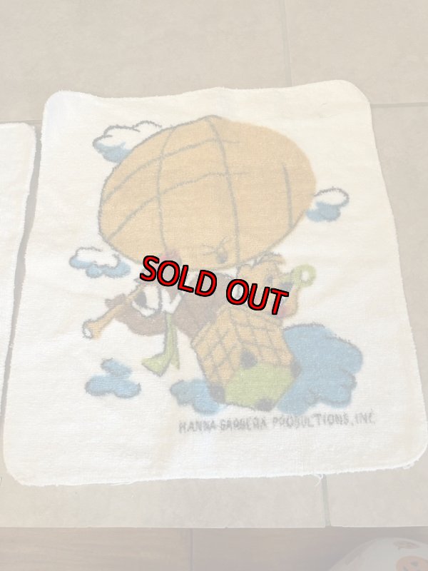 画像2: Hanna Barbera Yogi Bear Small Towels set of 2 (B) / ハンナバーベラ　ヨギベア　小さめウォシュタオル　2点セット (2)