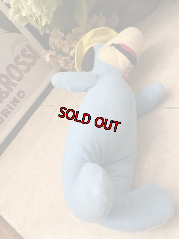 画像10: Huckleberry Hound Plush doll 48cm / ハックルベリーハウンド ちょっと大きめぬいぐるみ　ドール　 (10)