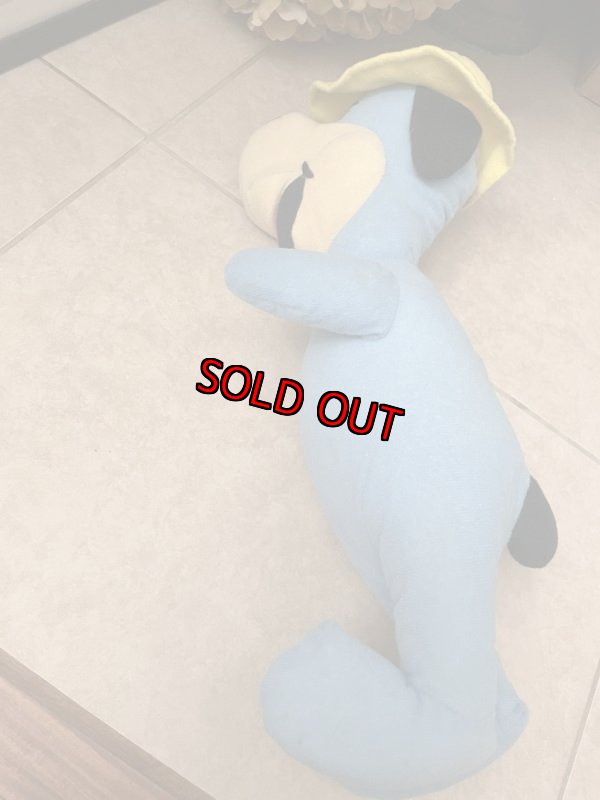 画像11: Huckleberry Hound Plush doll 48cm / ハックルベリーハウンド ちょっと大きめぬいぐるみ　ドール　 (11)