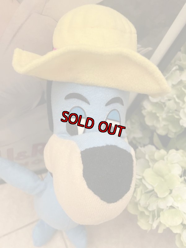 画像6: Huckleberry Hound Plush doll 48cm / ハックルベリーハウンド ちょっと大きめぬいぐるみ　ドール　 (6)