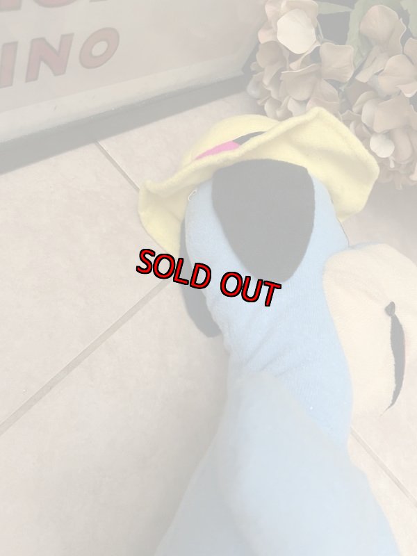 画像12: Huckleberry Hound Plush doll 48cm / ハックルベリーハウンド ちょっと大きめぬいぐるみ　ドール　 (12)