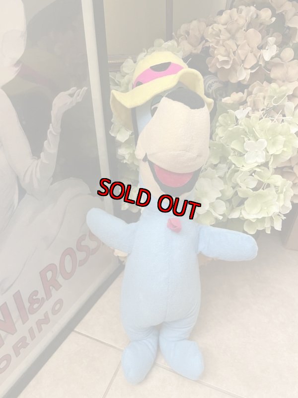 画像1: Huckleberry Hound Plush doll 48cm / ハックルベリーハウンド ちょっと大きめぬいぐるみ　ドール　 (1)