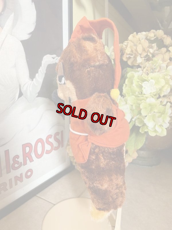 画像3: Travelodge Sleepy Bear Plush Doll with Orange Cap 50-60’s (C)  / トラべロッジ スリーピーベア ぬいぐるみ (3)