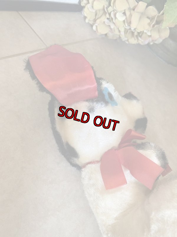 画像8: Carnival black spot dog Stuffed Plush Doll / カーニバル　白黒ぬいぐるみ　 (8)