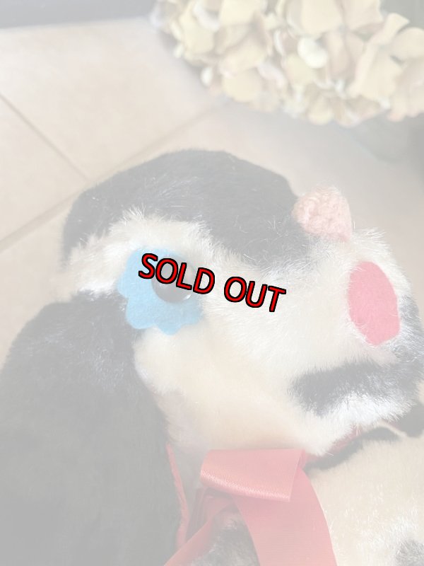 画像13: Carnival black spot dog Stuffed Plush Doll / カーニバル　白黒ぬいぐるみ　 (13)