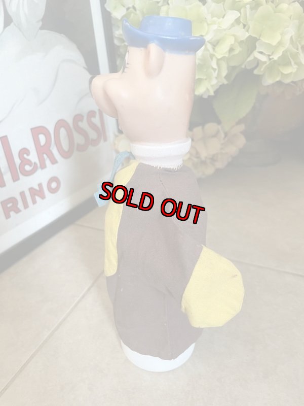 画像2: Hanna Barbera Yogi Bear Face Rubber Hand Puppet Fabric 1959 (B) / ハンナバーベラ　ヨギベア　ラバーフェイス　パペット　布 (2)