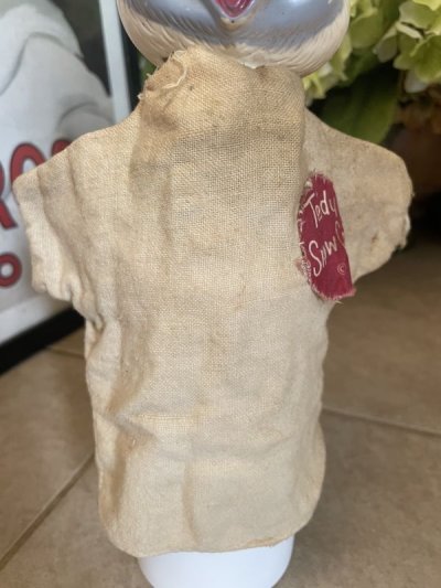 画像2: Teddy Snow Crop rubber face Hand puppet / テディ スノー クロップのラバーフェイスハンドパペット