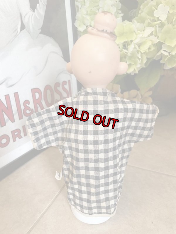 画像4: Popeye Wimpy Rubber Face Gund Hand puppet / ポパイ、ウィンピーのハンドパペット (4)