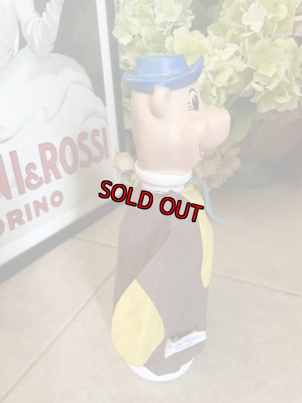 画像4: Hanna Barbera Yogi Bear Face Rubber Hand Puppet Fabric 1959 (B) / ハンナバーベラ　ヨギベア　ラバーフェイス　パペット　布 (4)