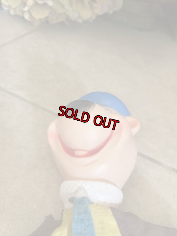 画像11: Hanna Barbera Yogi Bear Face Rubber Hand Puppet Fabric 1959 (B) / ハンナバーベラ　ヨギベア　ラバーフェイス　パペット　布 (11)