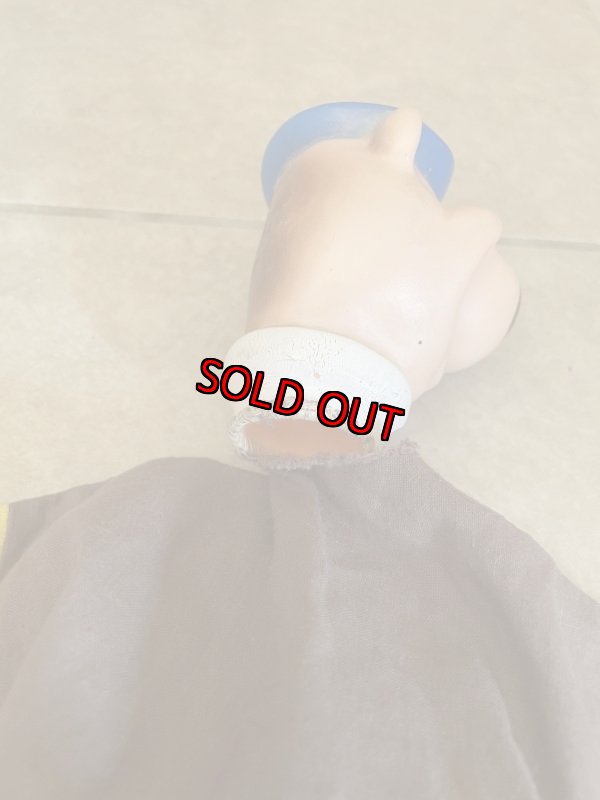 画像7: Hanna Barbera Yogi Bear Face Rubber Hand Puppet Fabric 1959 (B) / ハンナバーベラ　ヨギベア　ラバーフェイス　パペット　布 (7)