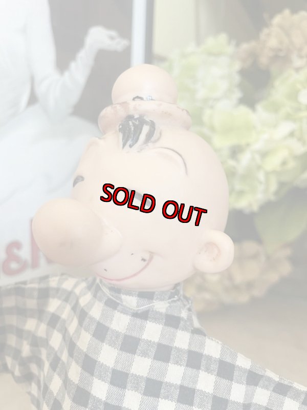 画像6: Popeye Wimpy Rubber Face Gund Hand puppet / ポパイ、ウィンピーのハンドパペット (6)