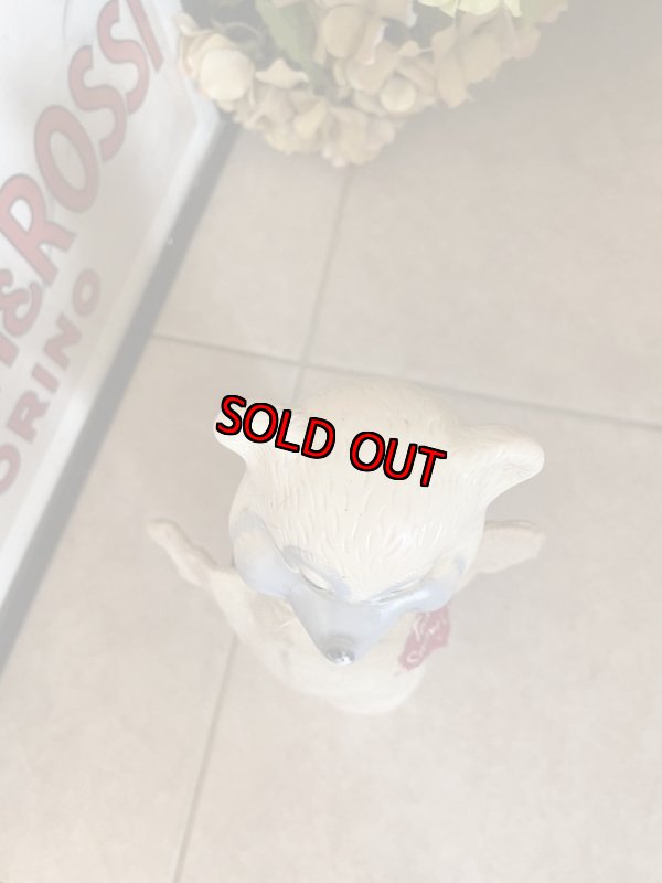 画像8: Teddy Snow Crop rubber face Hand puppet / テディ　スノー　クロップのラバーフェイスハンドパペット (8)