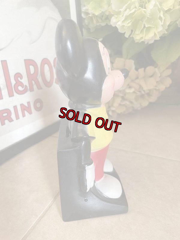 画像4: Disney Mickey Mouse  Vinyl doll coin bank / ディズニーのミッキーマウス　ソフビ　貯金箱 (4)