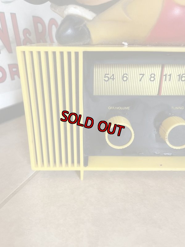 画像2: Disney Mickey Mouse Hi-Fi Radio 70‘s  / ディズニー　ミッキー マウス　ラジオ (2)