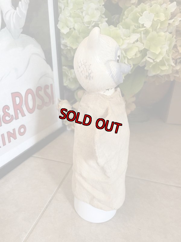 画像4: Teddy Snow Crop rubber face Hand puppet / テディ　スノー　クロップのラバーフェイスハンドパペット (4)