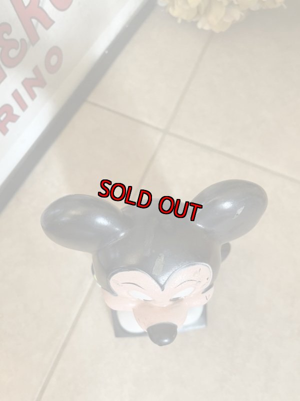 画像5: Disney Mickey Mouse  Vinyl doll coin bank / ディズニーのミッキーマウス　ソフビ　貯金箱 (5)