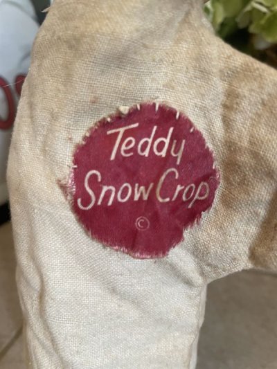 画像3: Teddy Snow Crop rubber face Hand puppet / テディ スノー クロップのラバーフェイスハンドパペット