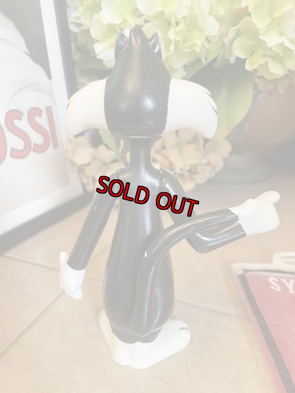 画像6: Looney Tunes  Sylvester DAKIN Plastic Doll Figure with bag 1969 / ルーニーチューンズ シルベスター 袋入りプラスチック製のフィギュア ドール (6)