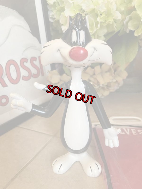 画像2: Looney Tunes  Sylvester DAKIN Plastic Doll Figure with bag 1969 / ルーニーチューンズ シルベスター 袋入りプラスチック製のフィギュア ドール (2)
