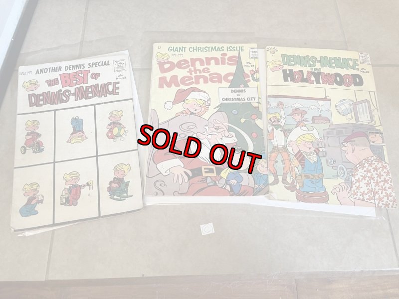 画像1: Dairy Queen Dennis The Menace  3 Books 1962,63 (C) / ディリークィーン　デニス　ザ　メナス　コミックブック　3冊セット (1)