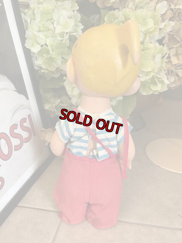 画像3: Dennis the Menace Rubber doll Red Overall 1958 (D) / わんぱくデニス　ラバードール　レッドオーバーオール (3)