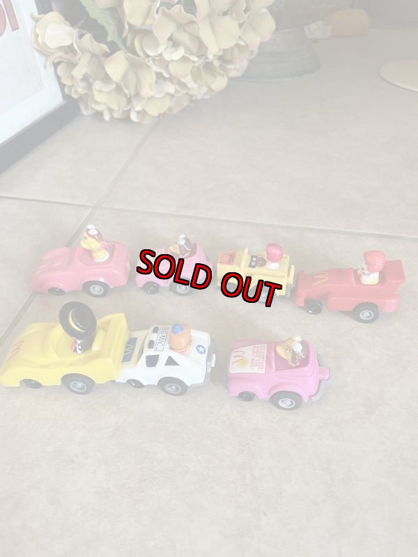 画像3: McDonald’s meal toy set of 7 / マクドナルドのミニカー　ミールトイ  80年代　7点セット (3)