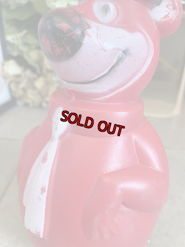 画像10: Hanna Barbera Yogi Bear Red Rolly Polly  / ハンナバーベラ　ヨギベア　レッド　起き上がりこぼし　 (10)