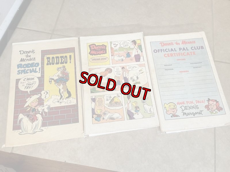 画像6: Dairy Queen Dennis The Menace  3 Books 1962,63 (A)  /  ディリークィーン　デニス　ザ　メナス　コミックブック　3冊セット (6)