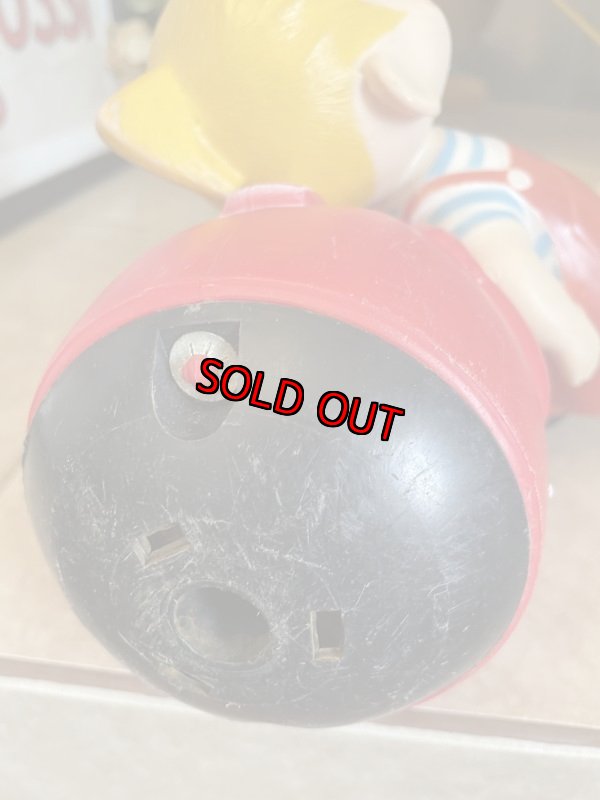 画像9: Hanna Barbera Yogi Bear Red Rolly Polly  / ハンナバーベラ　ヨギベア　レッド　起き上がりこぼし　 (9)