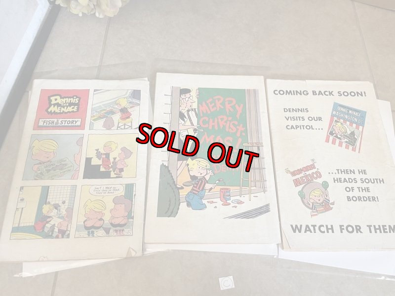 画像3: Dairy Queen Dennis The Menace  3 Books 1962,63 (C) / ディリークィーン　デニス　ザ　メナス　コミックブック　3冊セット (3)