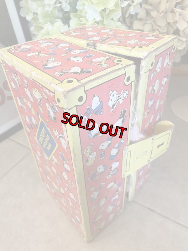 画像11: Snoopy Wardrobe box Clothes & Trunk box set / スヌーピー の洋服セット &  ワードローブ ボックス　トランクセット (11)