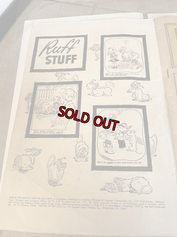 画像12: Dairy Queen Dennis The Menace  3 Books 1962,63 (A)  /  ディリークィーン　デニス　ザ　メナス　コミックブック　3冊セット (12)