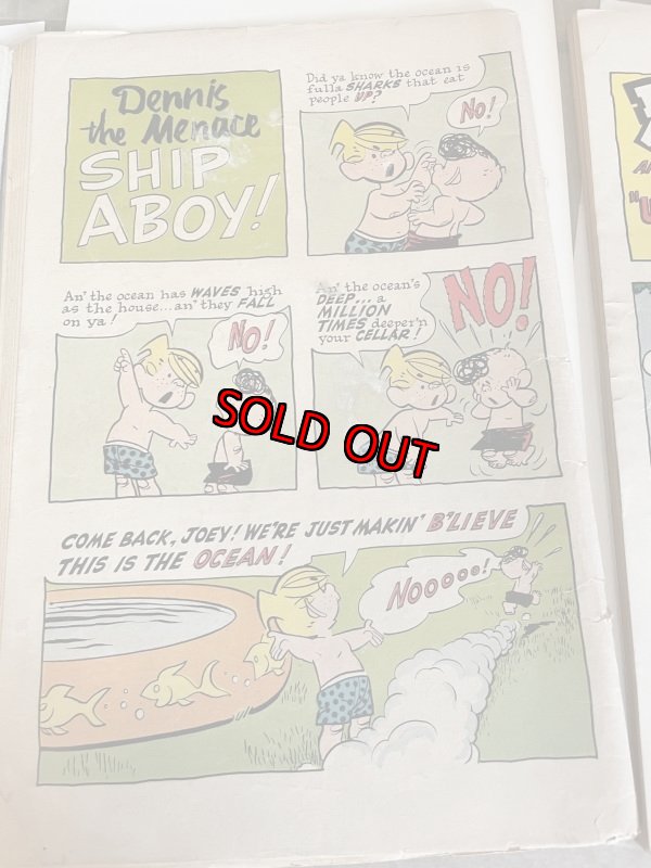 画像8: Dairy Queen Dennis The Menace  3 Books 1962,63 (B) / ディリークィーン　デニス　ザ　メナス　コミックブック　3冊セット (8)