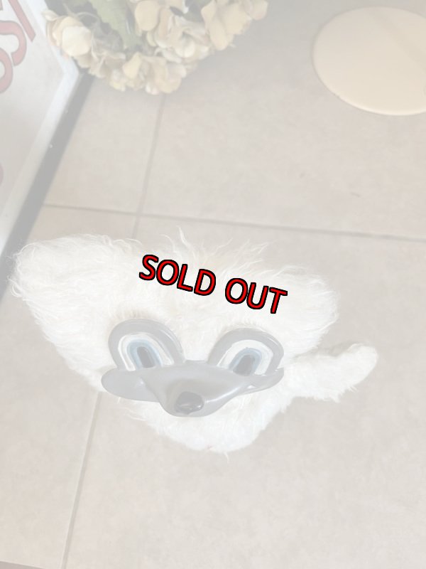 画像2: Teddy Snow Crop rubber face Plush doll Hand puppet / テディ　スノー　クロップのラバーフェイスハンドパペット (2)