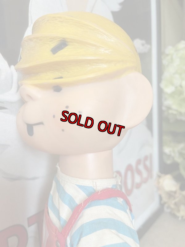 画像10: Dennis the Menace Rubber doll Red Overall 1958 (D) / わんぱくデニス　ラバードール　レッドオーバーオール (10)